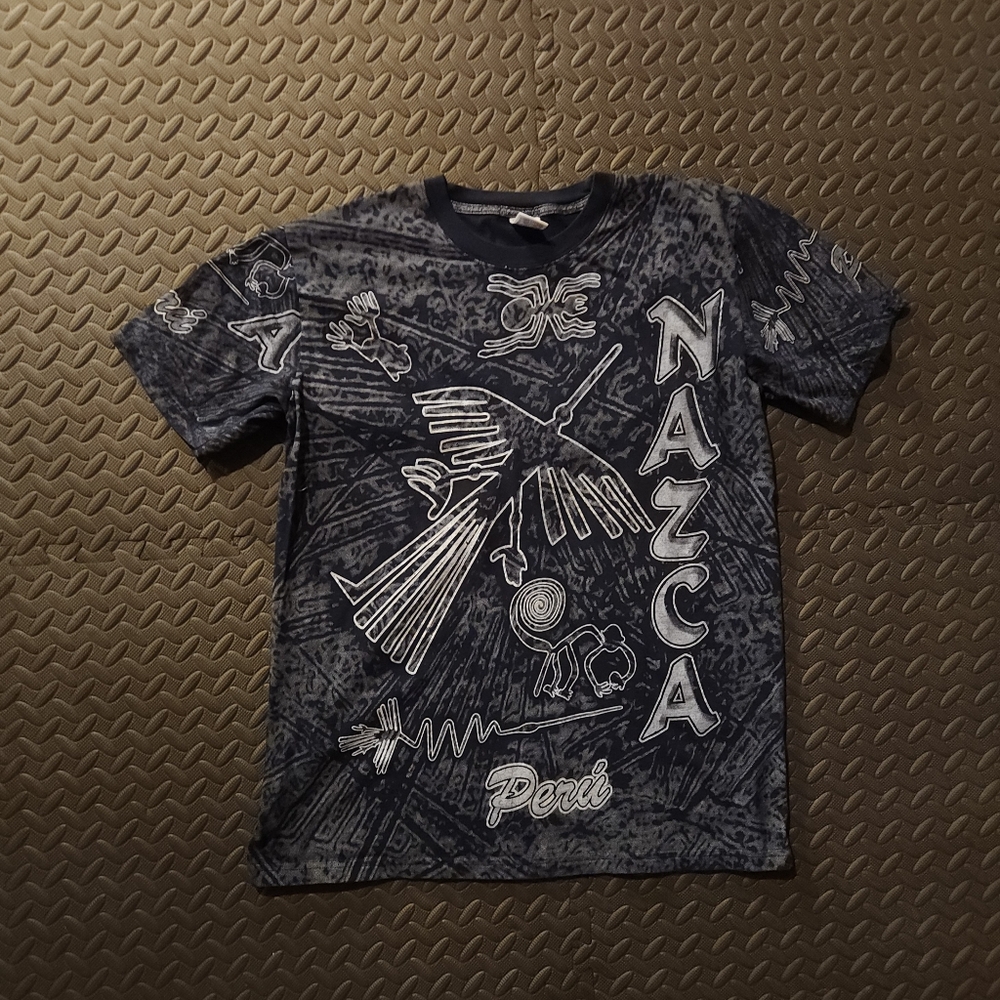 Peru All Over Print Men's T-Shirt Size Large